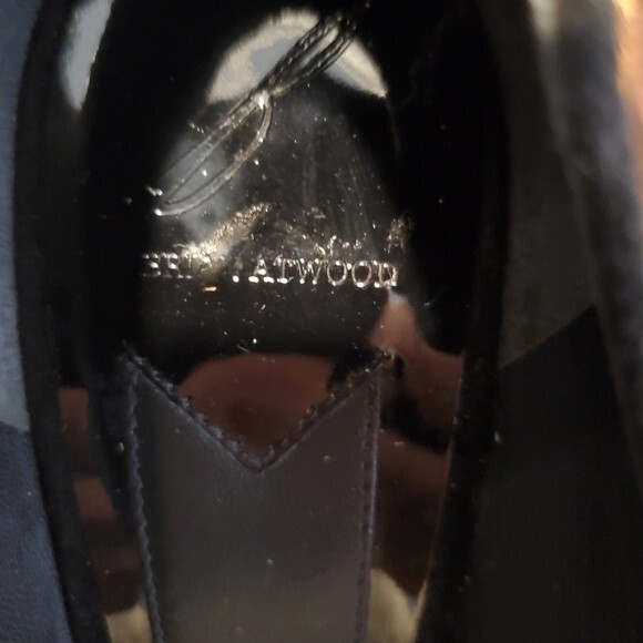 Brian Atwood Calf Hair Bejo Wedge Leopard Print Heels Size 6.5 - Picture 9 of 10